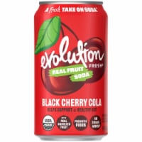 Evolution Fresh® Black Cherry Cola Organic Real Fruit Soda Perspective: Main