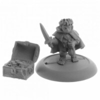 Reaper Miniatures REM04062 Dark Heaven Legends Halfling Rogue Stitch Miniatures