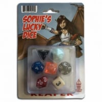 Reaper Miniatures REM19000 Sophies Lucky Pizza Dungeon Dice