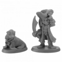 Reaper Miniatures REM30049 Bones United States of America Skipper & Scuttle Miniature