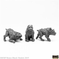 Reaper Miniatures REM44100 Bones Break Hell Hounds Miniatures