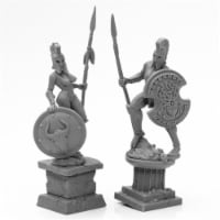 Reaper Miniatures REM44126 Bones Break Amazon & Spartan Miniatures - Bronze