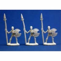 Reaper Miniatures 77001 Bones - Skeletal Spearmen Set Of 3