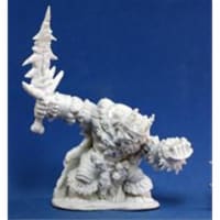 Reaper Miniatures 77106 Bones - Boerogg Blackrime Frost Giant Jarl