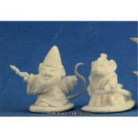 Reaper Miniatures REM77288 25mm Scale Mousling Sorcerer & Samurai - Gene Van Horne