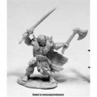 Reaper Miniatures REM77406 25mm Scale Boris Mingla, Evil Warlord - Bobby Jackson