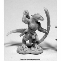 Reaper Miniatures REM77425 25mm Scale Lizardman Archer - Gene Van Horne