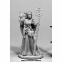 Reaper Miniatures REM77439 25mm Scale Vonsalay, Half Orc Wizard - Bobby Jackson