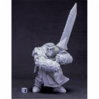 Reaper Miniatures REM77615 Bones Dark Heaven - Fire Giant Bodyguard W3 Huge