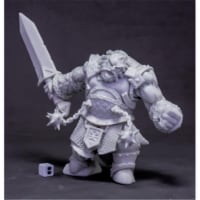 Reaper Miniatures REM77616 Bones Dark Heaven - Fire Giant Warrior W3 Huge