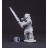 Reaper Miniatures REM77623 Bones Dark Heaven - Avatar of Courage, Lion W3