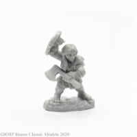 Reaper Miniatures REM77700 Bones - Dannin Deepaxe, Female Dwarf Miniatures