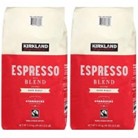 Kirkland Signature Whole Bean Coffee, Roasted by Starbucks, 40 Ounce - 2.5 LBS, 2 Pack