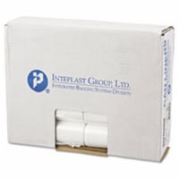 Inteplast Group EC242406N 10 Gallon Perforated Roll Commercial Can Liners - Natural Perspective: Main