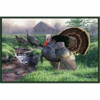 Custom Printed Rugs TURKEY Turkey Wildlife Rug
