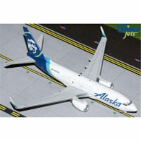 Gemini200 1-200 G2ASA1019 Alaska Boeing 737-700WBDSF REG No. N627AS Model Airplane Perspective: Main