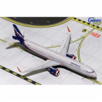 Gemini Jets GJ1497 No. VP-BAF A321 Diecast Model Aeroflot Airlines with Scale 1 by 400