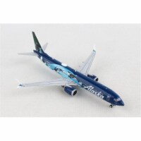 Gemini Jets GJ2078 1-400 Scale Registration No.932AK Orca Alaska 737Max9 Model Aircraft Toy