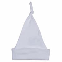 White Knotted Baby Cap