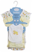5-Piece Pastel Interlock Hanging Gift Set - Newborn
