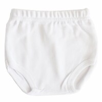 White Interlock T- Shirt & Panty Set - Large
