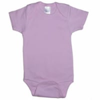 Bambini 0030B NB One Piece Pink Interlock&#44; New Born