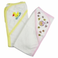 Bambini Infant Hooded Bath Towel (Pack of 2)