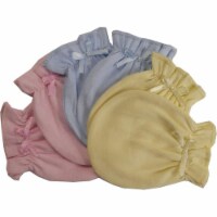 Bambini 116 Pastel Asorted Color Cotton Jersey Infant Mittens