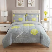 Sweet Home Collection | Florence 7-Piece Bed In A Bag Printed Comforter Set, King