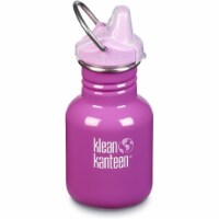 Klean Kanteen Kid Classic Bottle with Kid Sippy Cap - Bubble Gum