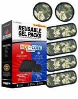 HAWWWY Camo XL Gel Hot Col Gel Packs Ice Packs Heat Pads for Sore Muscles Pain