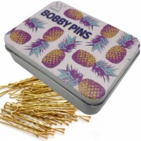 HAWWWY 300 Pcs Gold Premium Bobby Pins & Case for Buns, Kids, Girls & Women