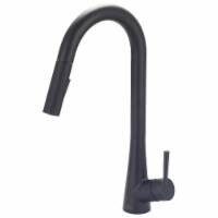 I2 K-5025-MB Single Handle Pull-Down Kitchen Faucet - Matte Black