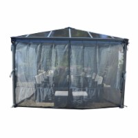 Palram - Canopia HG1069 Milano4300 - Martinique 5000 Gazebo Netting Set