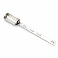 2 Lb Depot 1 Tea Spoon Measuring Spoon, Heavy-Duty Stainless Steel, Narrow, Long Handle