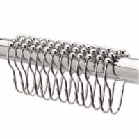 2 Lb Depot Chrome-Polished Shower Curtain Hooks - 18/8 SS - 12pc Set