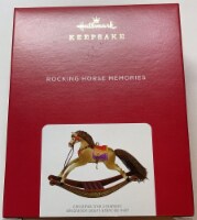 Hallmark 2021 Rocking Horse Memories Christmas Ornament New With Box