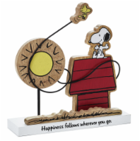 Hallmark Peanuts Snoopy Woodstock Happiness Follows Wherever You Go Figurine