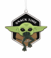 Hallmark Star Wars The Mandalorian The Child Grogu Metal Ornament New With Card