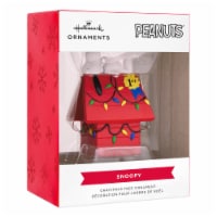 Hallmark Peanuts® Snoopy Decorated Dog House Ornament Perspective: Main