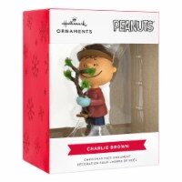 Hallmark Peanuts™ Charlie Brown with Tree Christmas Ornament Perspective: Main
