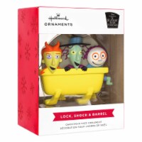 Hallmark Disney Tim Burton's The Nightmare Before Christmas Lock, Shock & Barrel Christmas Ornament Perspective: Main