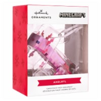 Hallmark Minecraft Axolotl Christmas Ornament Perspective: Main