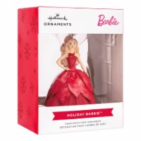 Hallmark Mattel Holiday Barbie 2022 Christmas Ornament Perspective: Main