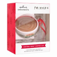 Hallmark Friends Central Perk Cafe Coffee Cup Christmas Ornament Perspective: Main