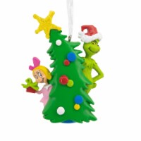 Hallmark Dr. Seuss How the Grinch Stole Christmass Holiday Ornament - The Grinch and Cindy Lou Who Perspective: Main