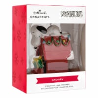 Hallmark Christmas Peanuts® Snoopy on Holiday Doghouse Ornament Perspective: Main