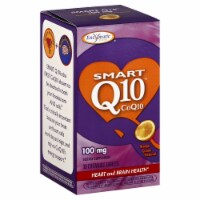 Enzymatic Smart Q10 CoQ10 100 mg Orange Flavored Dietary Supplement