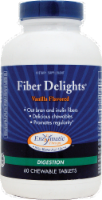 Enzymatic Fiber Delights Vanilla Flavored Digestion Chewables