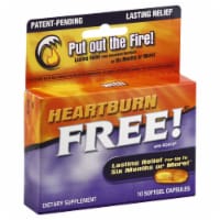Enzymatic Heartburn Free! Lasting Relief Softgels